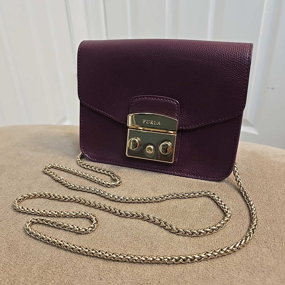 NEW Furla Mini Metropolis Crossbody Bag Purse